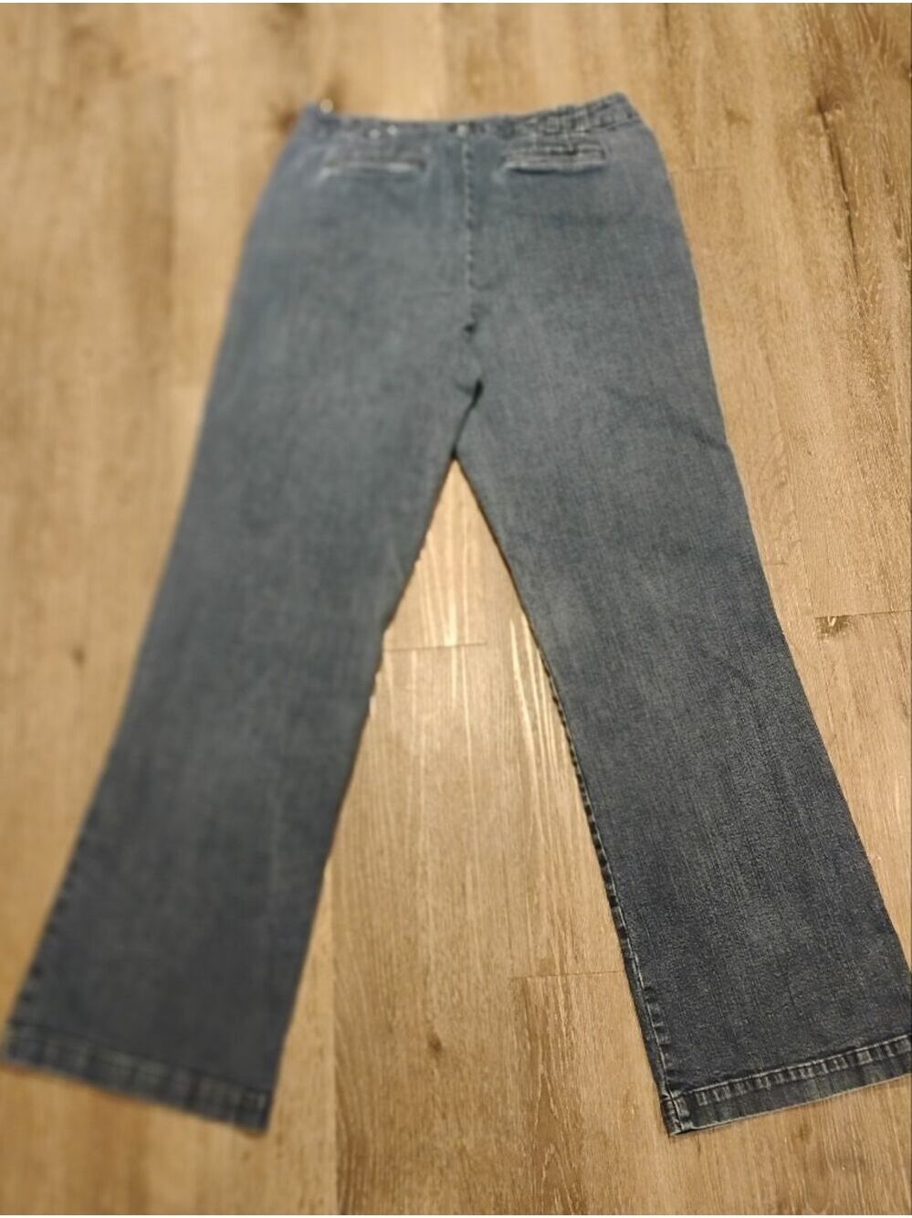 Stretch White Stag Size 10 Average Blue Jeans - Picture 2 of 5